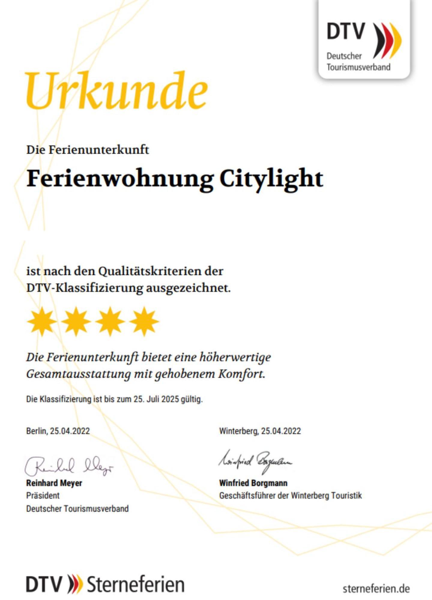 Ferienwohnungen Citylight ヴィンターベルク エクステリア 写真